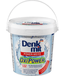 Denkmit Oxi Power -Weiss –  пятновыводящий порошок для белых тканей