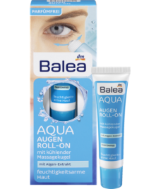 Balea Aqua Augencreme Augen Roll-On, 15 -увлажняющий крем гель под глаза