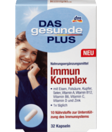 DAS gesunde PLUS Immun Komplex Kapseln, 32 St-  комплекс для поддерживания имунной системы