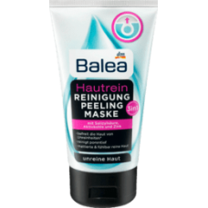 Balea - Очищающий гель, скраб и маска 3 в 1 С салициловой кислотой, активированным углем и цинком