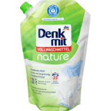 Denkmit Vollwaschmittel nature, 23 Wl-Жидкий био-гель  для белого белья 1,5л.(23 стирки)﻿