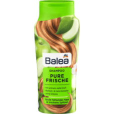 Balea Shampoo Pure Frische для жирных волос с сухими кончиками с  ароматом зеленого  яблока