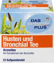 DAS gesunde PLUS Husten und Bronchial Tee 24 g — Натуральный травяной чай от кашля и бронхита