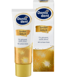 Dontodent Zahnpasta Shiny Gold, 75 ml-Зубная паста Dontodent Shiny Gold 