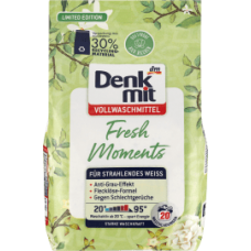 Порошок для белого Denkmit Vollwaschmittel Fresh Moments, 1.3кг