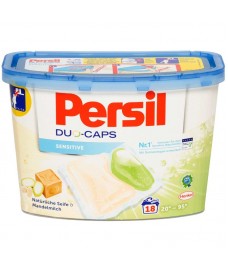 Persil duo-caps sensetiv 18 st с миндальным молочком